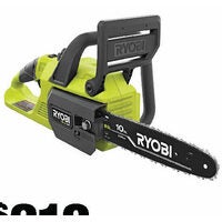Ryobi 18V One + HP 10'' Chainsaw - Tool Only