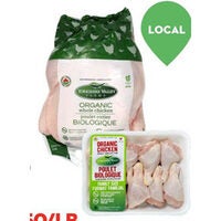 Yorkshire Valley Farms Fresh Organic Whole Chicken or Drumsticks