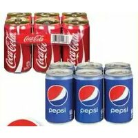 Coca-Cola or Pepsi Mini Cans