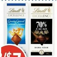 Lindt Excellence Chocolate Bar