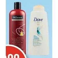 Tresemme Shampoo, Marc Anthony or Dove Hair Care Products