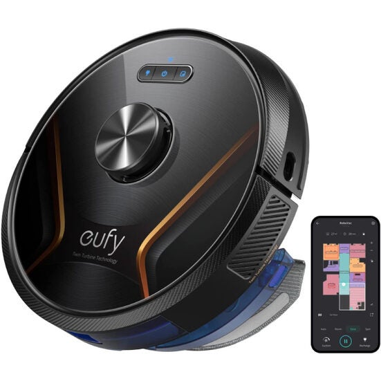 7. Best with Mop Feature: eufy RoboVac X8 Hybrid, Robot Vacuum and Mop Cleaner