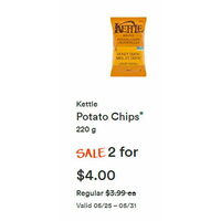 Kettle Potato Chips 