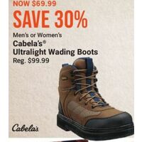 Cabela's Ultralight Wading Boots