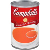 Campbell's Tomato, Cream of Mushroom, Chicken Noodle or Vegetable Soup