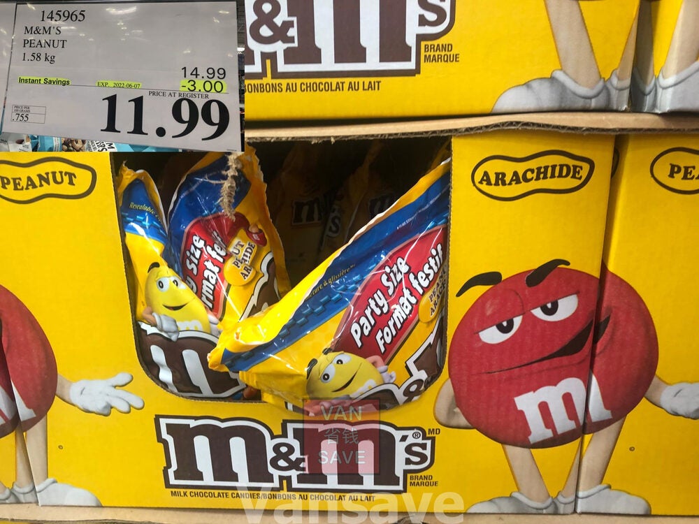 Peanut M&M's in 1kg Bag