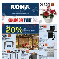 Rona - Weekly Deals - Canada Day Event (Kelowna/BC) Flyer