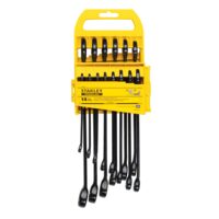 Stanley Black Chrome Wrench Sets