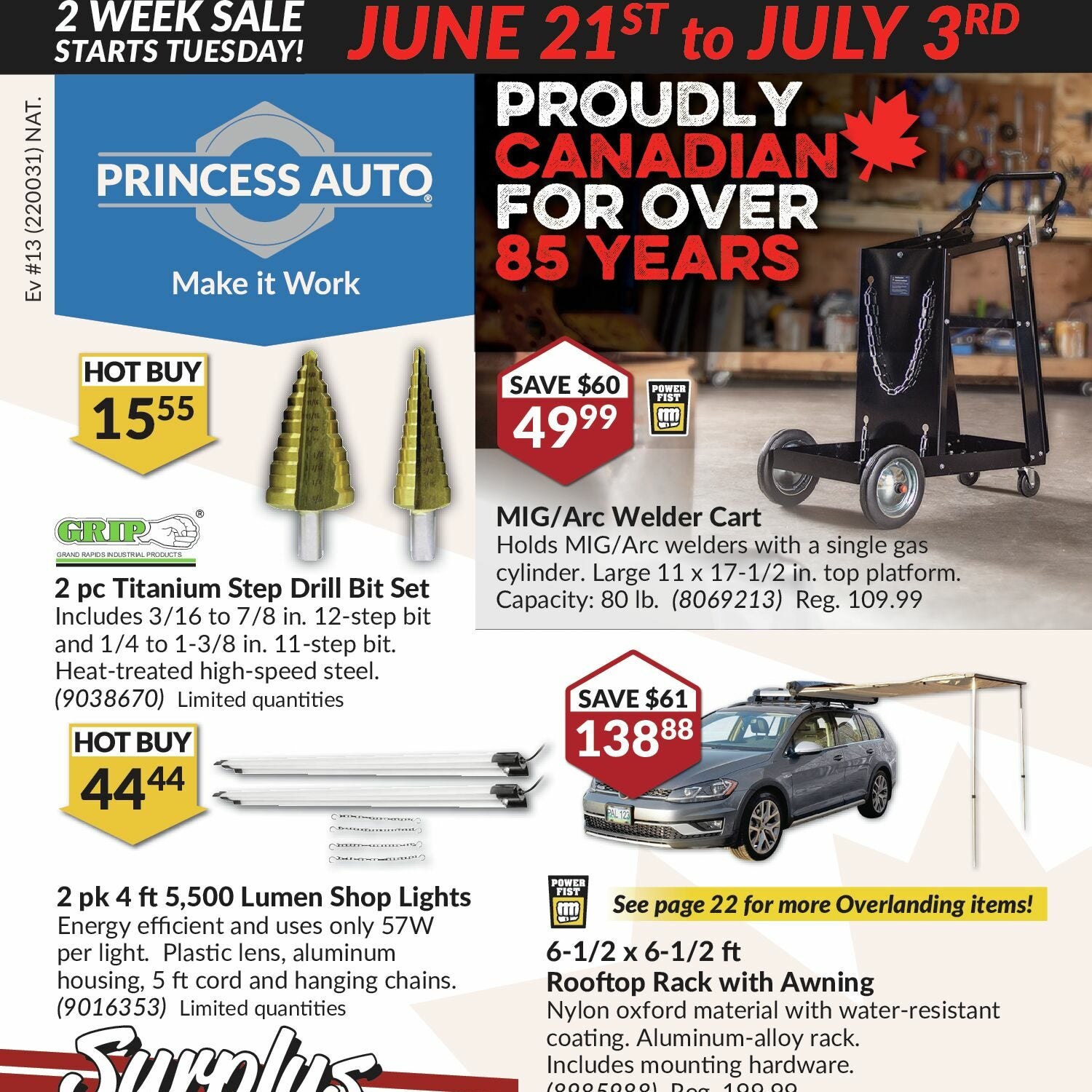 Princess Auto Weekly Flyer - 2 Week Sale - Jun 21 – Jul 3