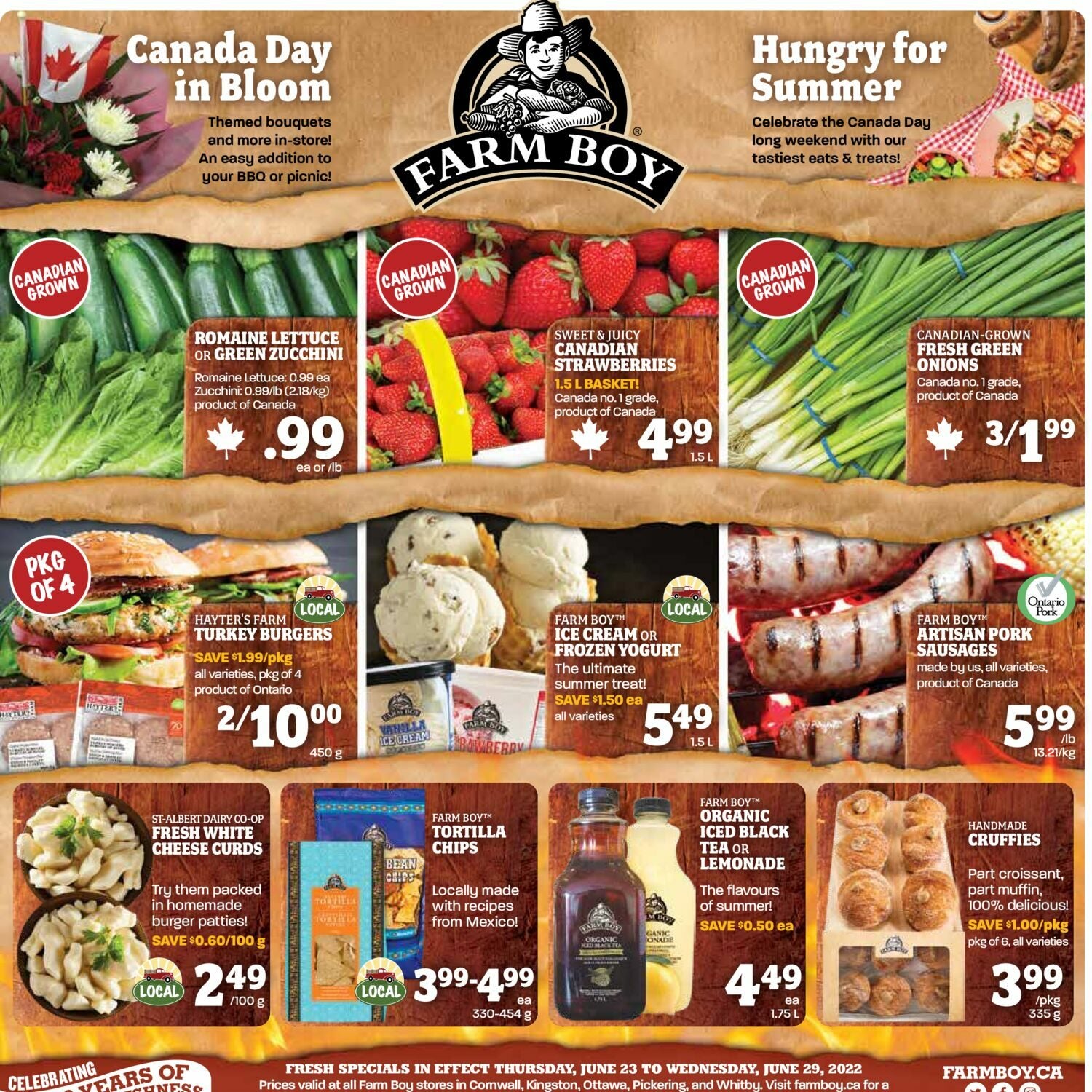 Farm Boy Weekly Flyer Weekly Savings Cornwall Kingston Ottawa Pickering Whitby Jun 23 29 Redflagdeals Com