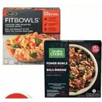 Crave Frozen Entrees, Healthy Choice Power Bowls or Stouffer's Fit Bowls