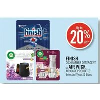 Finish Dishwasher Detergent Or Air Wick Air Care Products