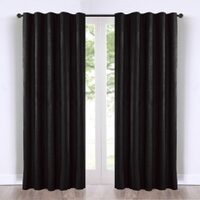 Dab Suede Image Light Filtering Curtain Panel - 140x160cm