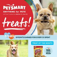 PetSmart - Anything For Pets - Treats! Flyer
