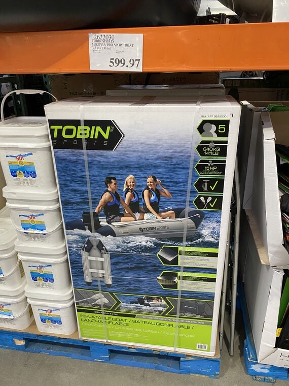 [Costco] Tobin Sports 3.3 m (10.8 ft.) Inflatable Boat (Same as the
