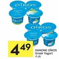 Danone Oikos Greek Yogurt