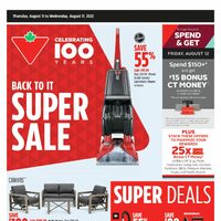 Canadian Tire - Weekly Deals - Back To It Super Sale (Ottawa/NL/Winnipeg/Calgary/Edmonton/Saskatoon/Thunder Bay) Flyer