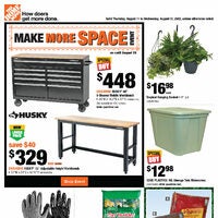 Home Depot - Weekly Deals - Make More Space Event (BC) Flyer