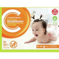 Compliments Baby Wipes 