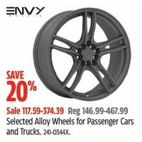 Envy Alloy Wheels For Passenger Cars And Trucks
