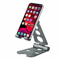 Powerology Universal Aluminum Smartphone and Tablet Foldable Stand 