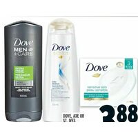 Dove Axe or St.Ives Personal Care 