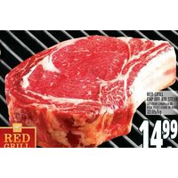 Red Grill Cap Off Rib Steak 