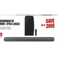 Samsung 5.1.2 Ch Soundbar W/ Wireless Dolby Atmos/ Dts:X 2022