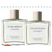 Allsaints Flora Mortis, Sunset Riot or Concrete Rain Eau De Parfum