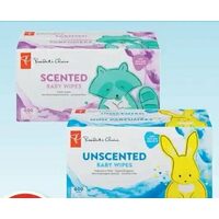 Life Brand Unscented, Pc Scented or Unscented Baby Wipes