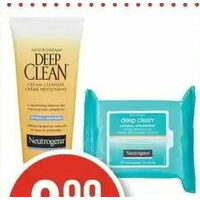 Neutrogena Facial Cleansers or Wipes