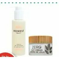 Zero or the Honest Company Skin Care Products