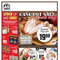 AG Foods - Weekly Specials - Case Lot Sale Flyer