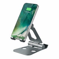 Powerology Aluminum Alloy 3-in-1 Foldable Smartphone Tablet and Watch Stand 