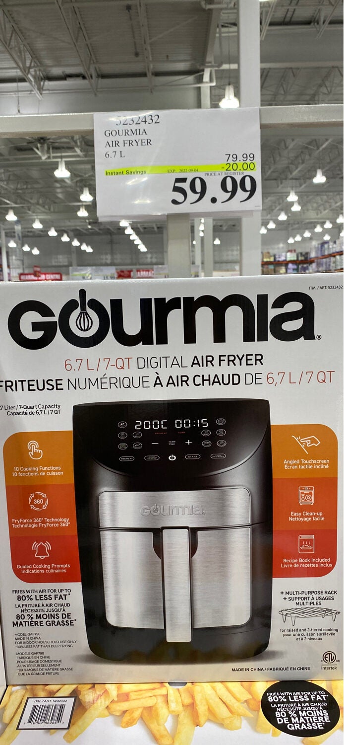 Costco Gourmia Digital Air Fryer 6 QT (2020)- REVIEW/ UNBOX / 2020