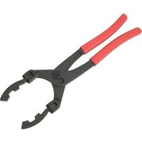 Power Fist 2-1/4 to 4-3/4 In. Swivel-Jaw Adjustable Oil Filter Pliers