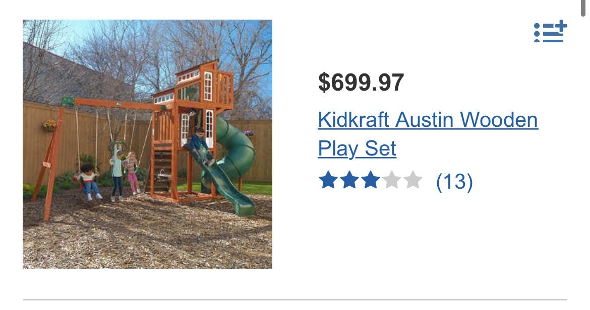[Costco] Kidkraft Austin Wooden Play Set 699.97 OOS Page 4 Forums