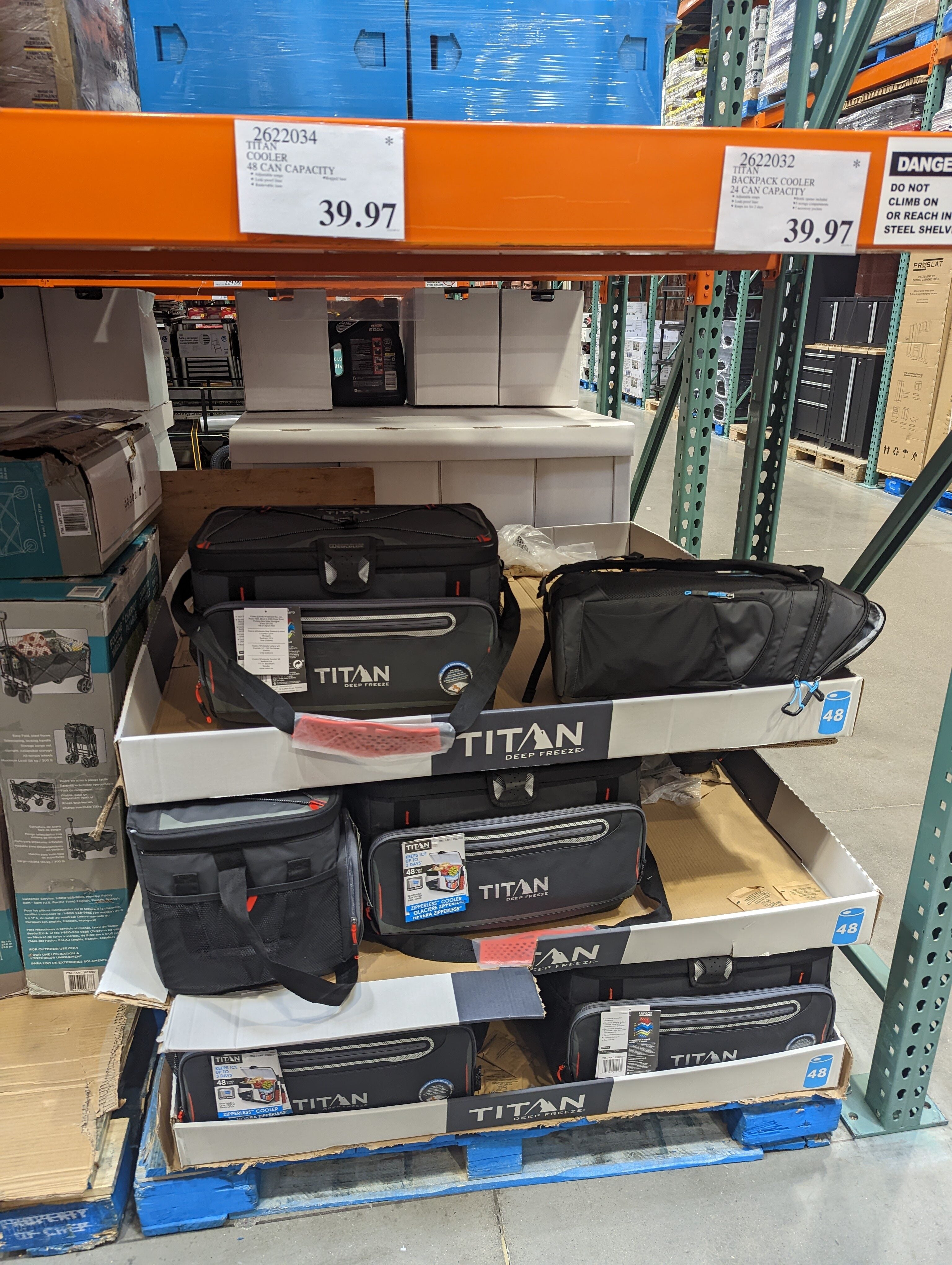 Costco titan hot sale deep freeze