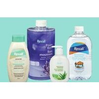 Rexall Brand Body Wash, Foam Bath or Liquid Hand Soap or Refills 