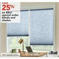 Bali Special Order Blinds And Shades