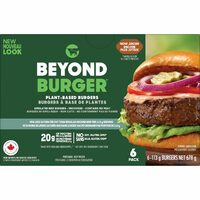 Beyond Meat Plant-Based Burgers 