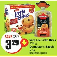 Sara Lee Little Bites, Dempster's Bagels