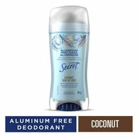 Secret Aluminum Free Real Coconut Or Cherry Blossom Deodorant