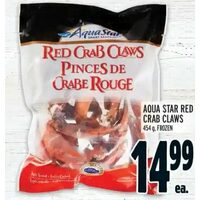 Auq Star Red Crab Claws
