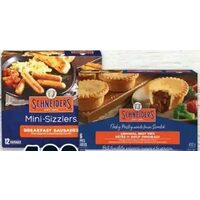 Schneiders Meat Pies Mini-Sizzlers or Maple Leaf Sausage Meat