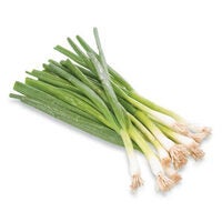 Green Onions Or Tomatoes On The Vine