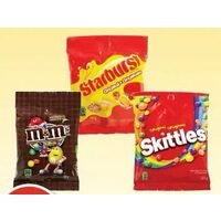 M&M's, Skittles or Starburst Candy
