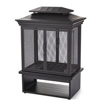 Canvas Mckay Outdoor Wood Burning Fireplace