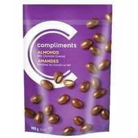 Compliments Chocolate Covered Almonds 