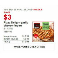 Pizza Delight Garlic Cheese Fingers